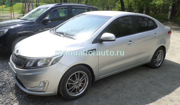 Установка сигнализации на Kia RIO 2012 StarLine B94